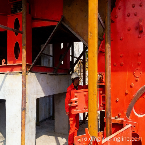 Высокопроизводительная линия по переработке кальцита производительностью 1000 тонн в час